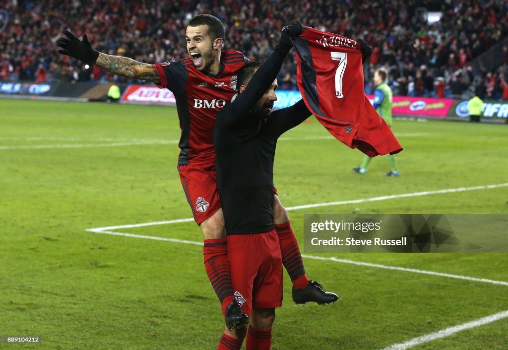 Toronto FC beats the Seattle Sounders 2-0 in the MLS Cup Final