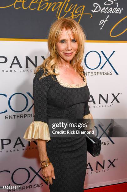 Actor Rosanna Arquette attends GCAPP "Eight Decades of Jane" in celebration of Jane Fonda's 80th birthday at The Whitley on December 9, 2017 in...