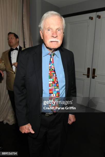 Ted Turner attends GCAPP 'Eight Decades of Jane' in celebration of Jane Fonda's 80th birthday at The Whitley on December 9, 2017 in Atlanta, Georgia.