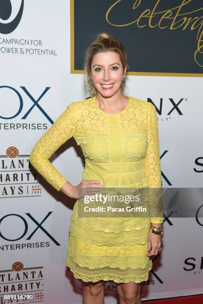 Sara Blakely attends GCAPP 'Eight Decades of Jane' in celebration of Jane Fonda's 80th birthday at The Whitley on December 9, 2017 in Atlanta,...