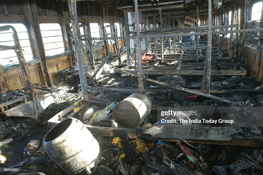 Two bogies of Samjhauta Express (Attari Express), which run between India and Pakistan, caught fire reportedly by twin blasts at Diwana Station near Panipat in Haryana at around 2315 hrs IST on Sunday, leaving 67 people dead and over 50 injured. The dead