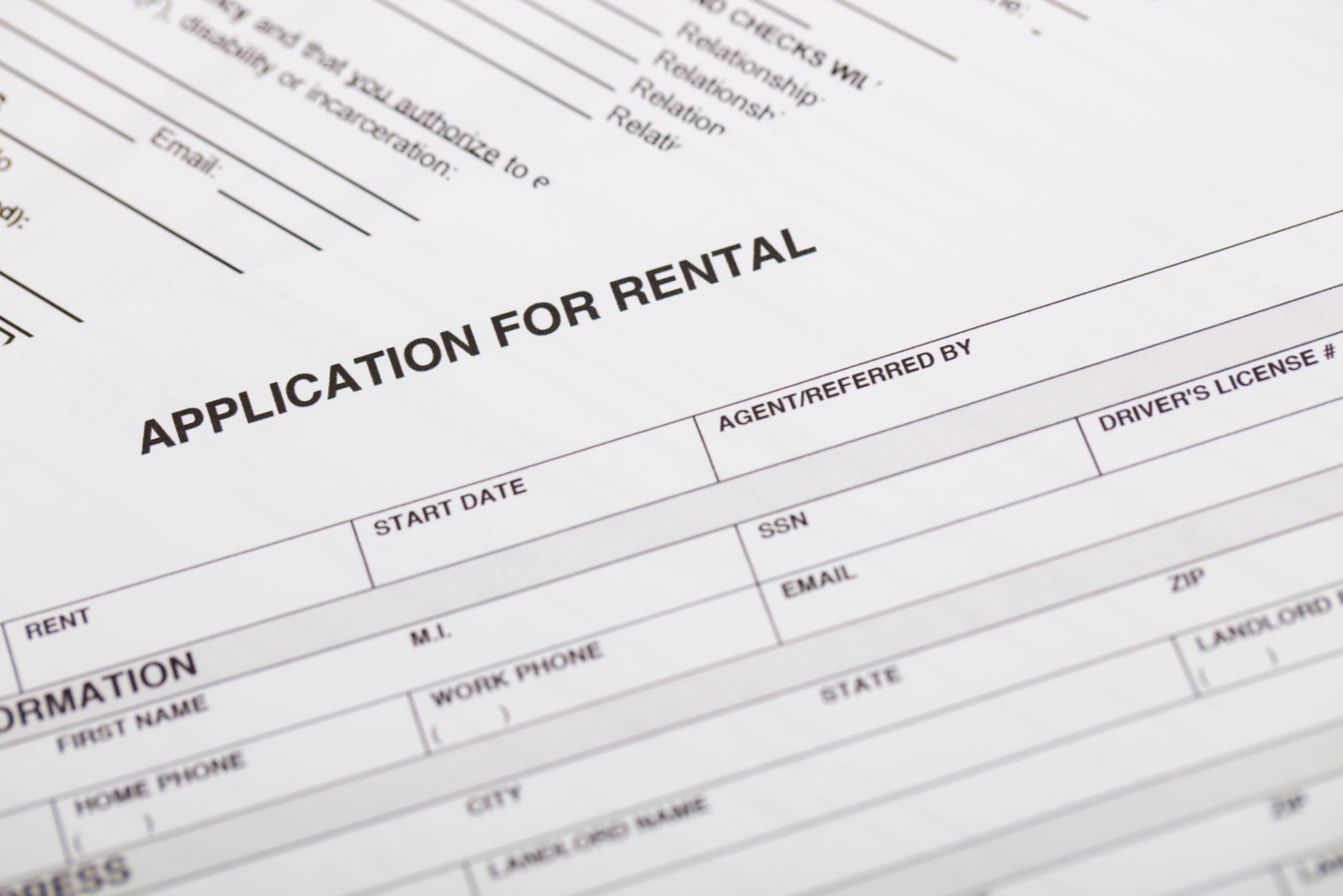 rental application process