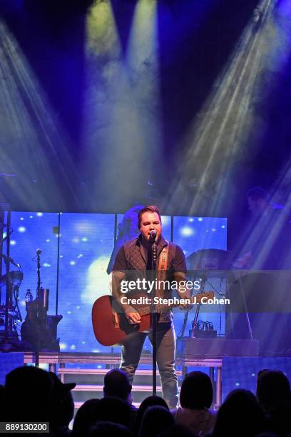 Mike Eli of the Eli Young Band performs at Mercury Ballroom on December 9, 2017 in Louisville, Kentucky.