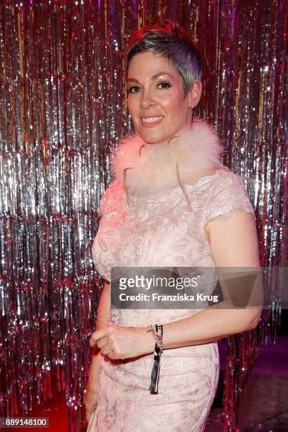 Cheryl Shepard attends the Ein Herz Fuer Kinder Gala reception at Studio Berlin Adlershof on December 9, 2017 in Berlin, Germany.