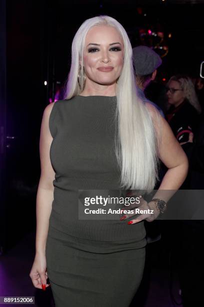 Daniela Katzenberger attends the after party of the 1Live Krone radio award at Jahrhunderthalle on December 07, 2017 in Bochum, Germany.