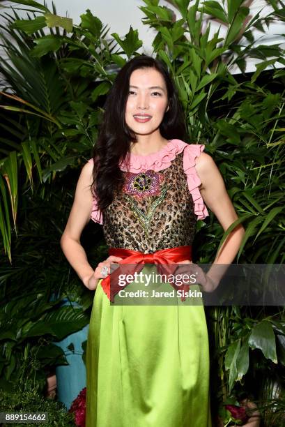 Cindy Cohen attends the Gucci X Artsy dinner at Faena Hotel on December 6, 2017 in Miami Beach, Florida.