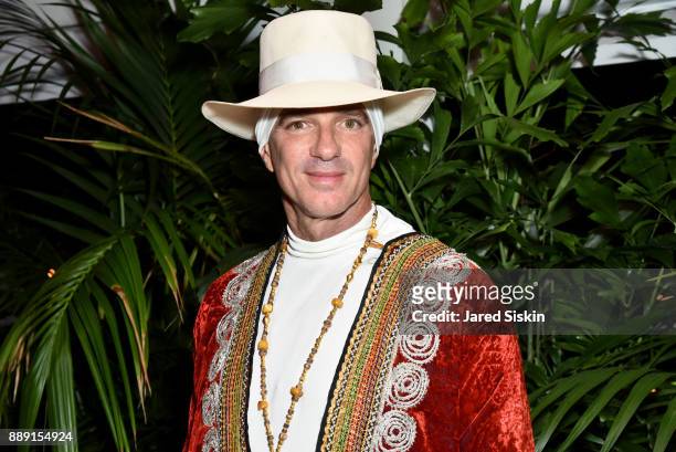 Hotelier Alan Faena attends the Gucci X Artsy dinner at Faena Hotel on December 6, 2017 in Miami Beach, Florida.