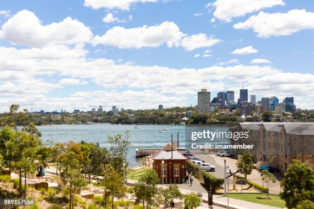 barangaroo reserve, sky background with copy space - nature reserve stock pictures, royalty-free photos & images