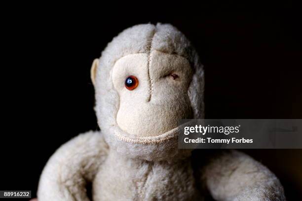 albino monkey cyclops - albino monkey stock pictures, royalty-free photos & images