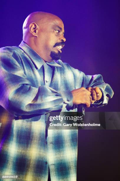 Sen Dog of Cypress Hill performs on stage on the first day of Eurockeennes Festival at Malsaucy on July 3, 2009 in Belfort, France.