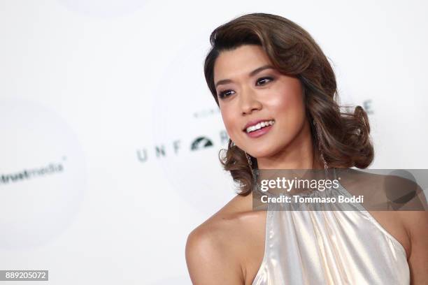 Grace Park attends the 16th Annual Unforgettable Gala at The Beverly Hilton Hotel on December 9, 2017 in Beverly Hills, California.