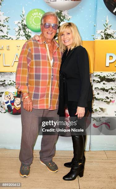 Debby Boone with father, Pat Boone attend The Paley Center Presents A Holiday Celebration With Debby Boone: You Light Up My Life 40th Anniversary...