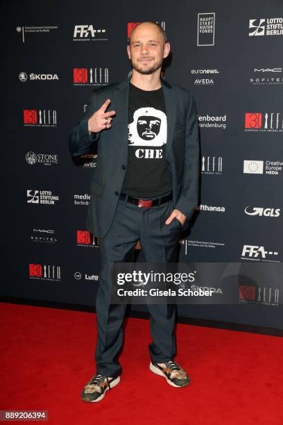Antonio Wannek during the 30th European Film Awards 2017 at 'Haus der Berliner Festspiele' on December 9, 2017 in Berlin, Germany. -