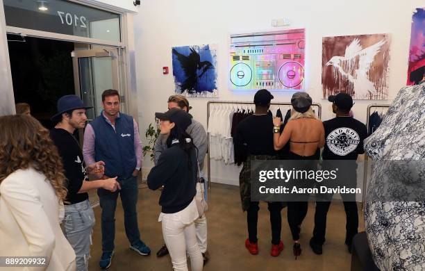 General view of atmosphere at Brittney Palmer's "No Agency" Art Show + Shop At Art Basel Miami 2017 on December 9, 2017 in Miami, Florida.