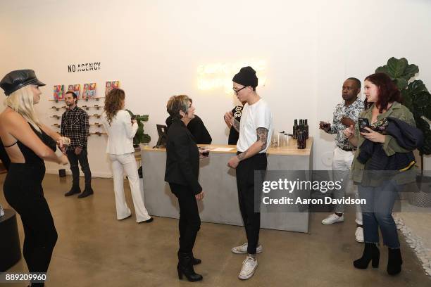 General view of atmosphere at Brittney Palmer's "No Agency" Art Show + Shop At Art Basel Miami 2017 on December 9, 2017 in Miami, Florida.