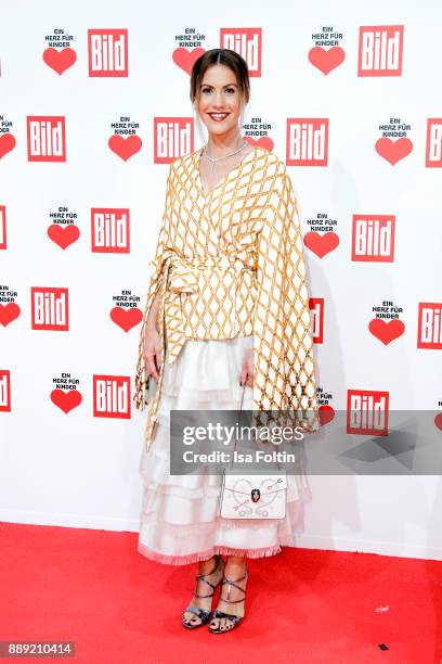 German Actress Wolke Hegenbarth attends the 'Ein Herz fuer Kinder Gala' at Studio Berlin Adlershof on December 9, 2017 in Berlin, Germany.