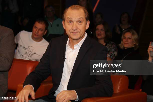 Peter Heinrich Brix during the NDR Talk Show on December 8, 2017 in Hamburg, Germany.