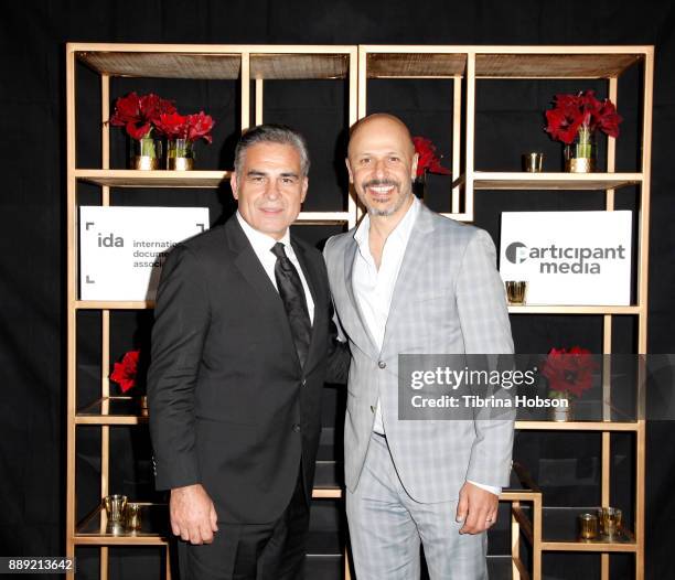 Houshang Touzie and Maz Jobrani at the 33rd Annual IDA Documentary Awards at Paramount Theatre on December 9, 2017 in Los Angeles, California.