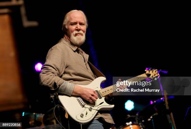 Jimmy Herring performs onstage during John McLaughlin & Jimmy Herring's final concert of "The Meeting of the Spirits" farewell U.S. Tour at Royce...