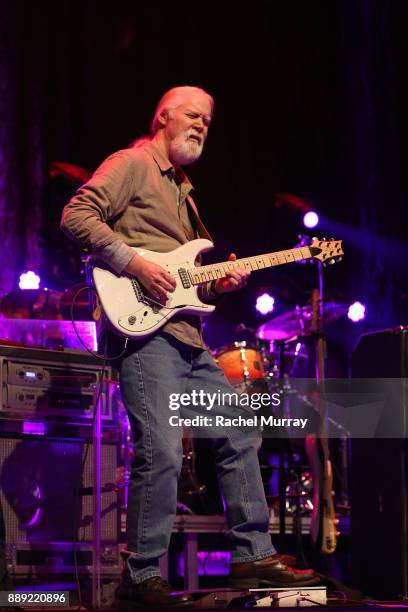 Jimmy Herring performs onstage during John McLaughlin & Jimmy Herring's final concert of "The Meeting of the Spirits" farewell U.S. Tour at Royce...