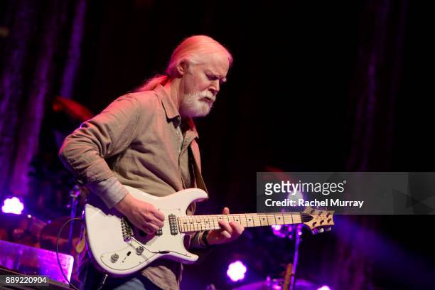 Jimmy Herring performs onstage during John McLaughlin & Jimmy Herring's final concert of "The Meeting of the Spirits" farewell U.S. Tour at Royce...