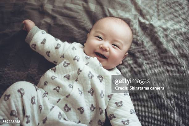baby boy - 4 months stock pictures, royalty-free photos & images