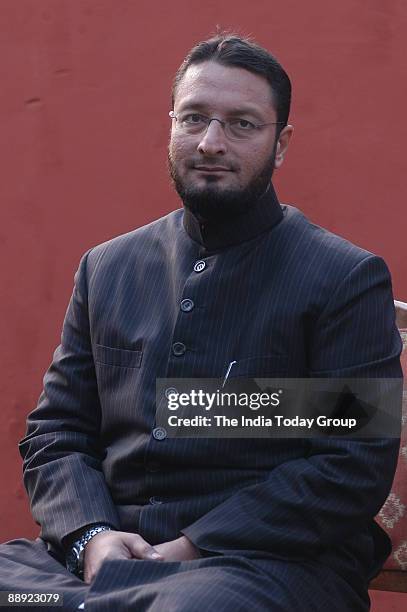 Asaduddin Owaisi, Member of Parliament from Hyderabad, Andhra Pradesh, India