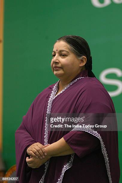 Jayalalitha, Chief Minister of Tamil Nadu in chennai, tamil Nadu, India