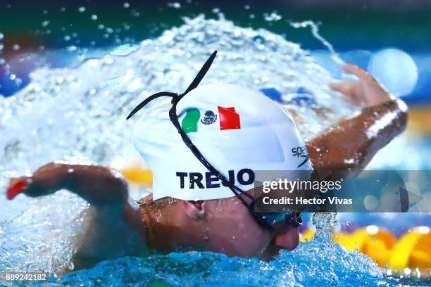 Vianney Trejo of Mexico competes in women´s 200 m Individual Medley SM6 during day 7 of the Para Swimming World Championship Mexico City 2017 at...