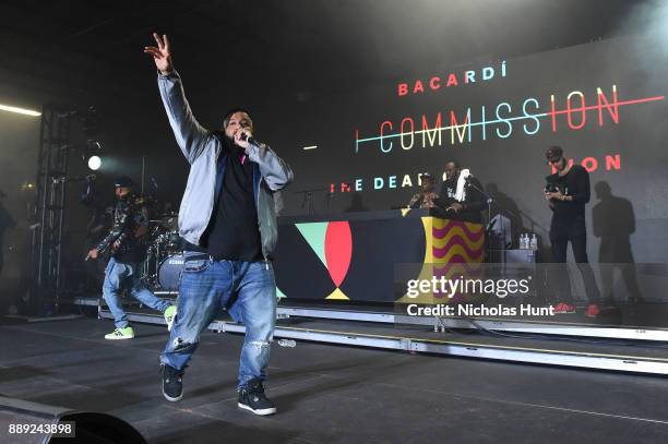 Khaled attends BACARDI, Swizz Beatz and The Dean Collection bring NO COMMISSION back to Miami to celebrate "Island Might" at Soho Studios on December...