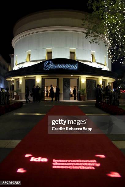 General view of atmosphere at the 33rd Annual IDA Documentary Awards at Paramount Theatre on December 9, 2017 in Los Angeles, California.