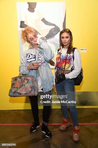 Guests attend BACARDI, Swizz Beatz and The Dean Collection bring NO COMMISSION back to Miami to celebrate "Island Might" at Soho Studios on December...