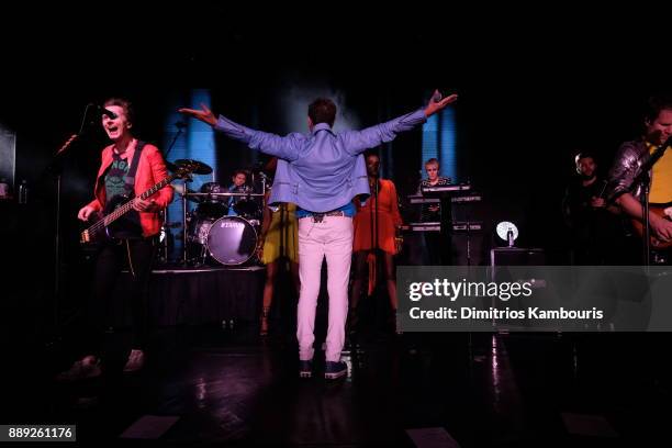 Duran Duran performs live for SiriusXM at The Faena Theater in Miami Beach during Art Basel on December 9, 2017 in Miami Beach, Florida.