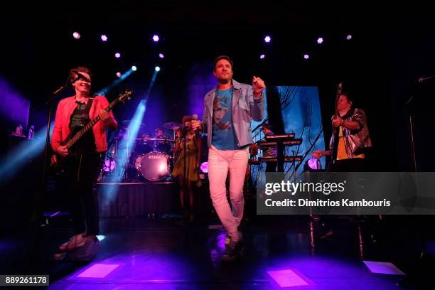 Duran Duran performs live for SiriusXM at The Faena Theater in Miami Beach during Art Basel on December 9, 2017 in Miami Beach, Florida.