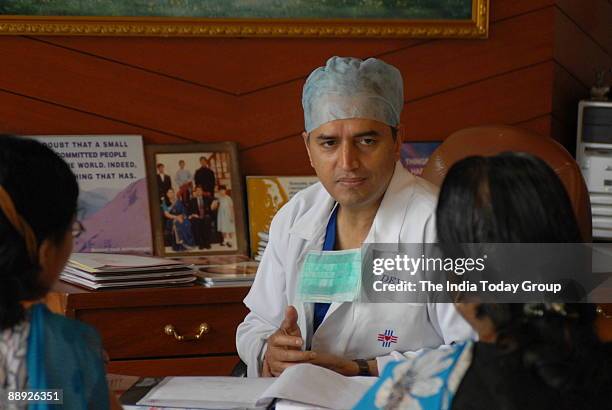 Dr Devi Shetty, renowned cardiac surgeon and Founder of Narayana Hridayalaya Hospital , Bangalore, Karnataka, India