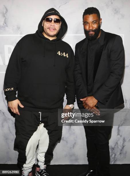 Fat Joe and host Duane McLaughlin attend ART MAISON celebrates Daniel Arsham Fellowship with National YoungArts Foundation presented by SHOP.COM, DNA...