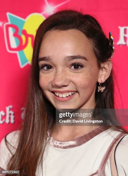 Actress Ruby Jay attends social media influencer Annie LeBlanc's 13th birthday party at Calamigos Beach Club on December 9, 2017 in Malibu,...