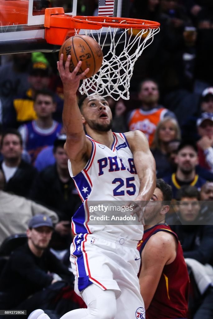 Cleveland Cavaliers vs Philadelphia 76ers: NBA