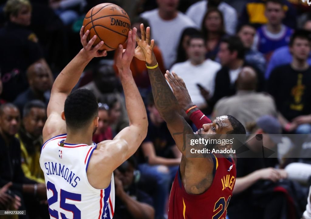 Cleveland Cavaliers vs Philadelphia 76ers: NBA