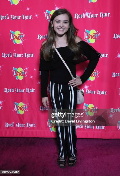 ÊMcKenzie Roman attends social media influencer Annie LeBlanc's 13th birthday party at Calamigos Beach Club on December 9, 2017 in Malibu, California.