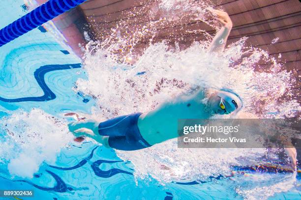 Robert Johnson of Iceland competes in men´s 100 m Butterfly S14 during day 7 of the Para Swimming World Championship Mexico City 2017 at Francisco...