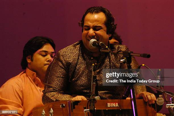 Rahat Fateh Ali Khan, Singer performing in New Delhi, India