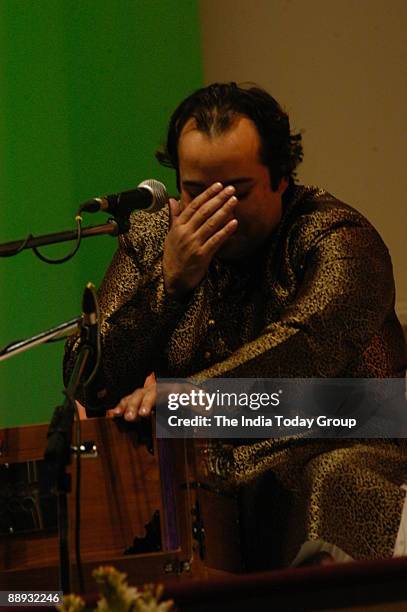 Rahat Fateh Ali Khan, Singer performing in New Delhi, India