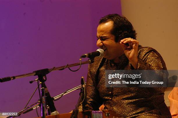 Rahat Fateh Ali Khan, Singer performing in New Delhi, India