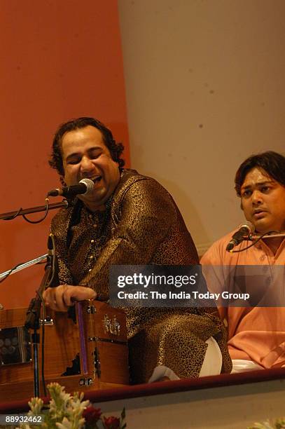 Rahat Fateh Ali Khan, Singer performing in New Delhi, India