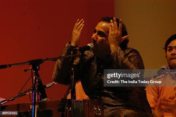 Rahat Fateh Ali Khan, Singer performing in New Delhi, India