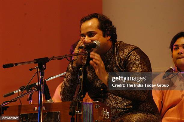 Rahat Fateh Ali Khan, Singer performing in New Delhi, India