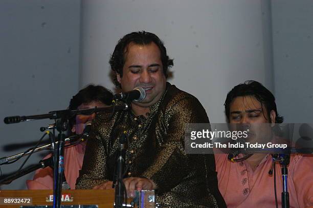 Rahat Fateh Ali Khan, Singer performing in New Delhi, India