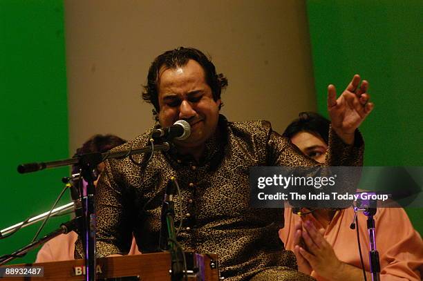 Rahat Fateh Ali Khan, Singer performing in New Delhi, India