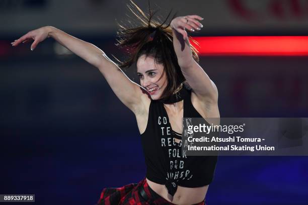 Kaetlyn Osmond of Canada performs her routine in the Gala exhibition during the ISU Junior & Senior Grand Prix of Figure Skating Final at Nippon...